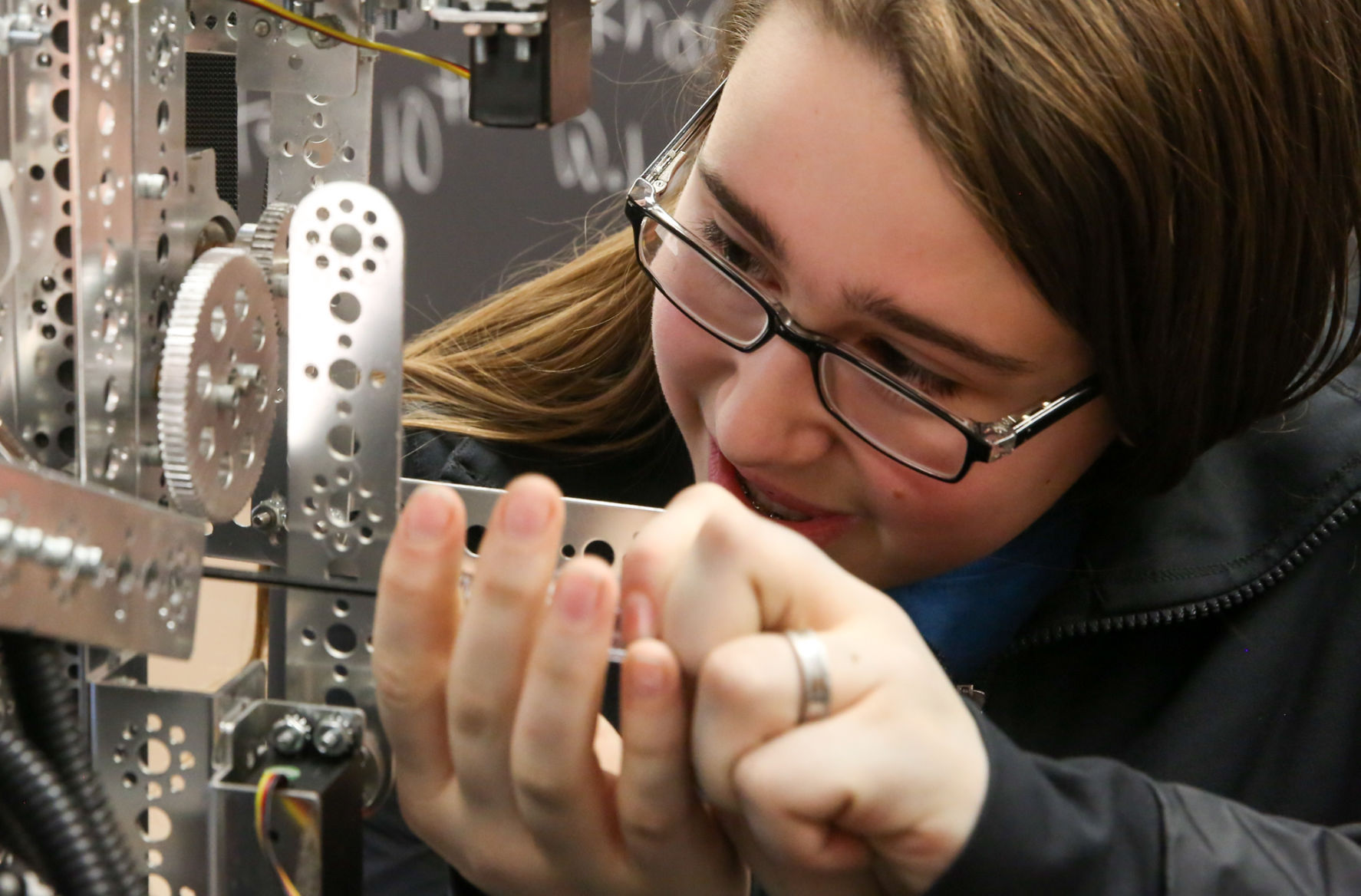 Griffith robotics teams prepare for competition